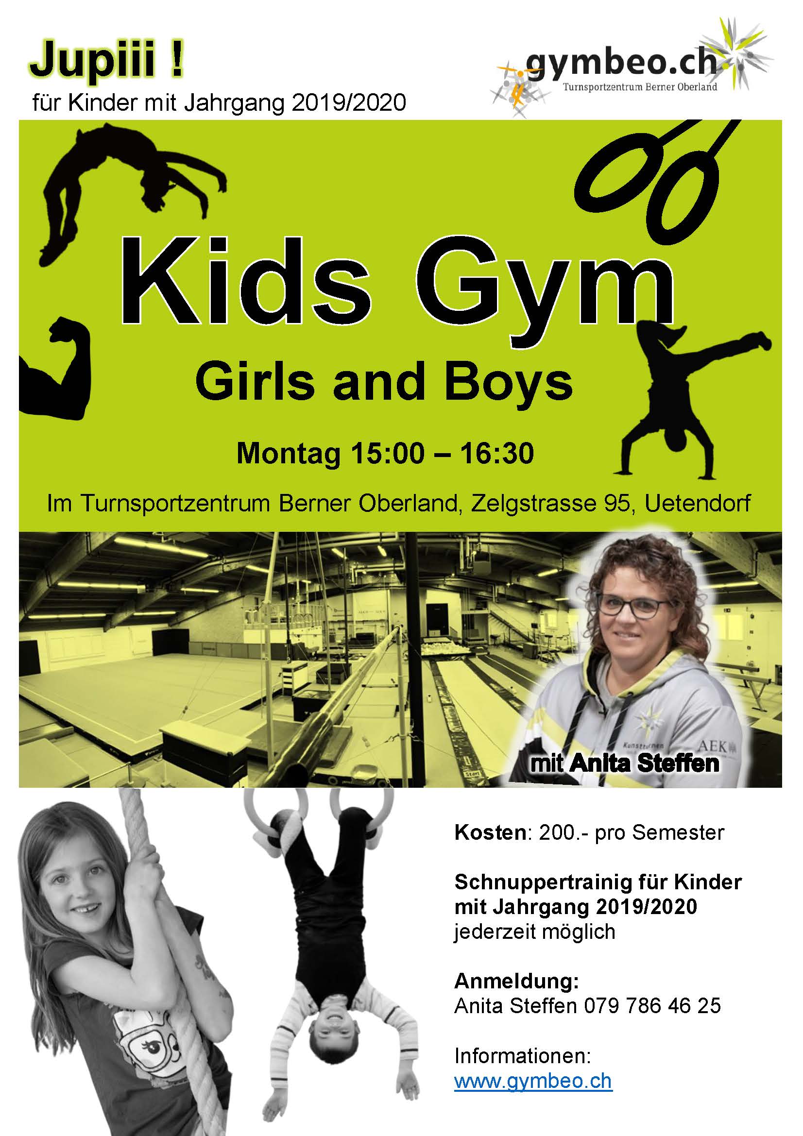Flyer Kids Gym 2025